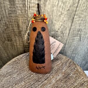 Primitive Pumpkin Ornament Fall Thanksgiving Home Decor Gift NEW FAST Ship